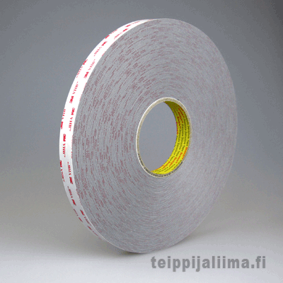 3M 4941 VHB+ kaksip. teippi harmaa 19mmx33m