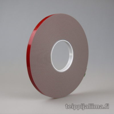 AFTC 5341 kaksipuolinen teippi, harmaa, 12mm x 33m