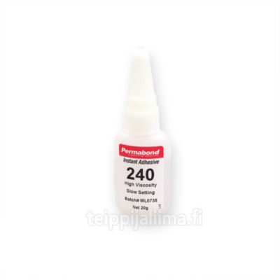 Pikaliima Permabond 240 pullo 20 g (säilytys +2 - +7 °C)