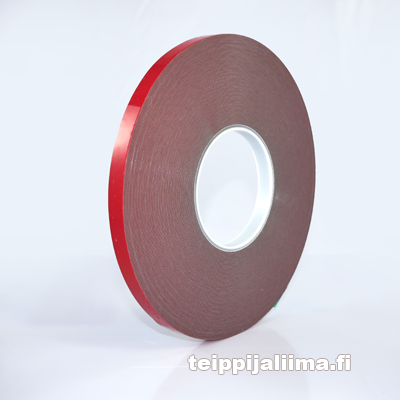 AFTC 5336 kaksipuolinen teippi, musta, 12mm x 33m