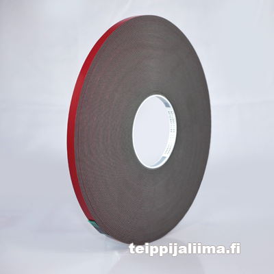 AFTC 6411 LSE kaksipuolinen teippi, musta, 9mm x 33m